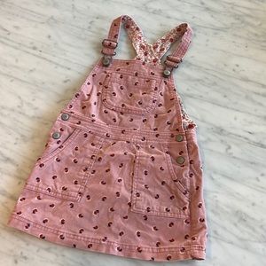 Mini Boden corduroy overall dress